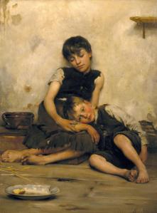 Image of Orphans Oli on Canvas